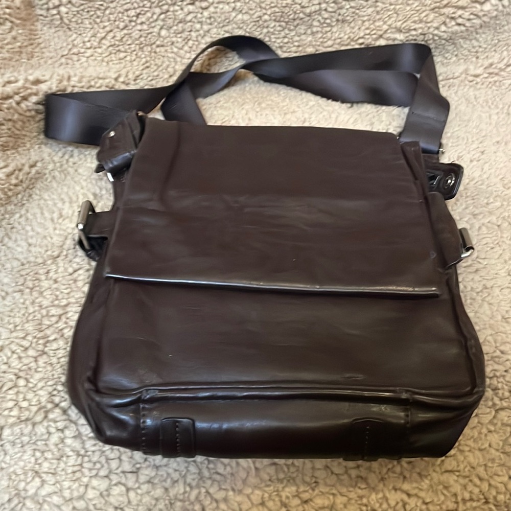 Small leather cross body bag